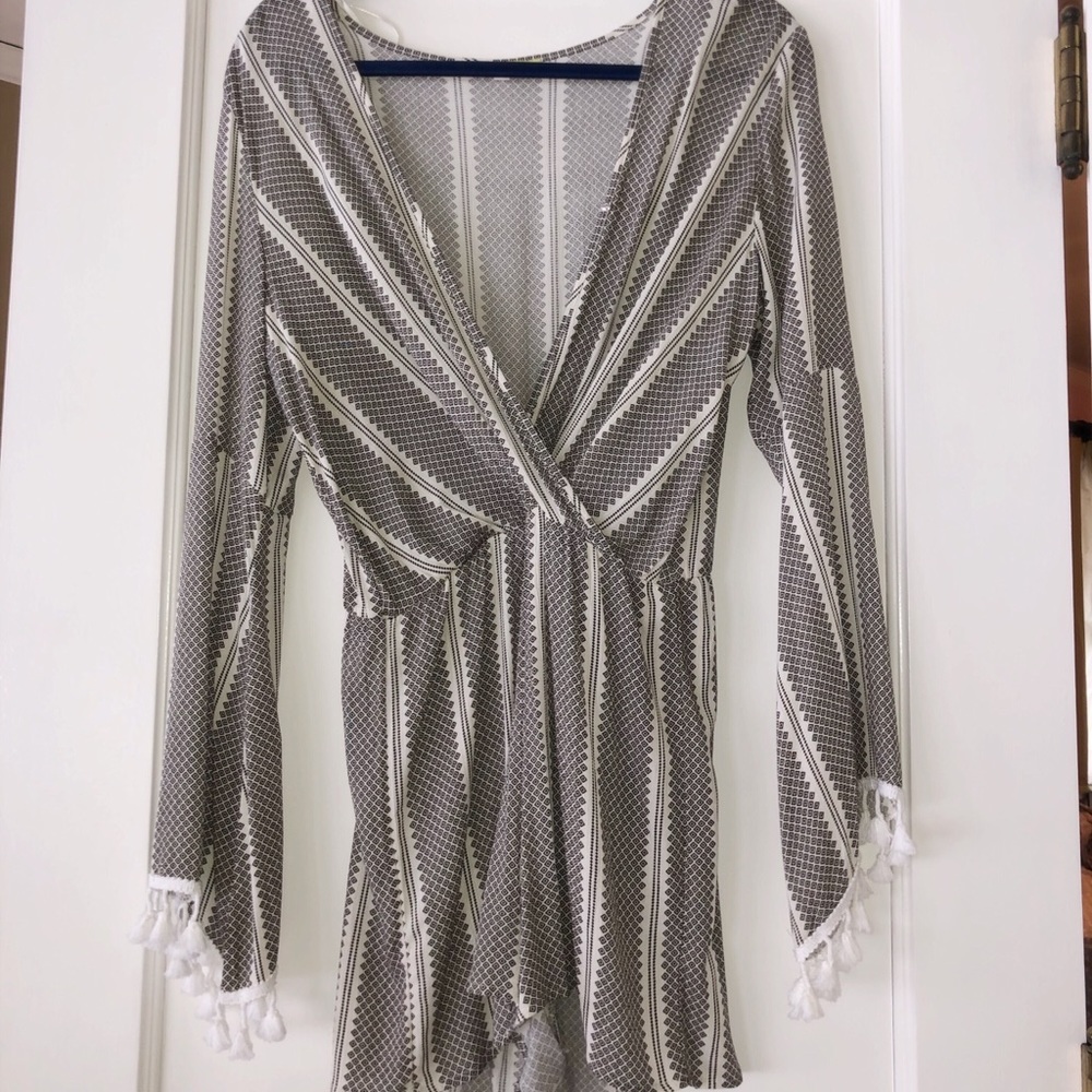~Coachella vibes~ NWOT tassel romper